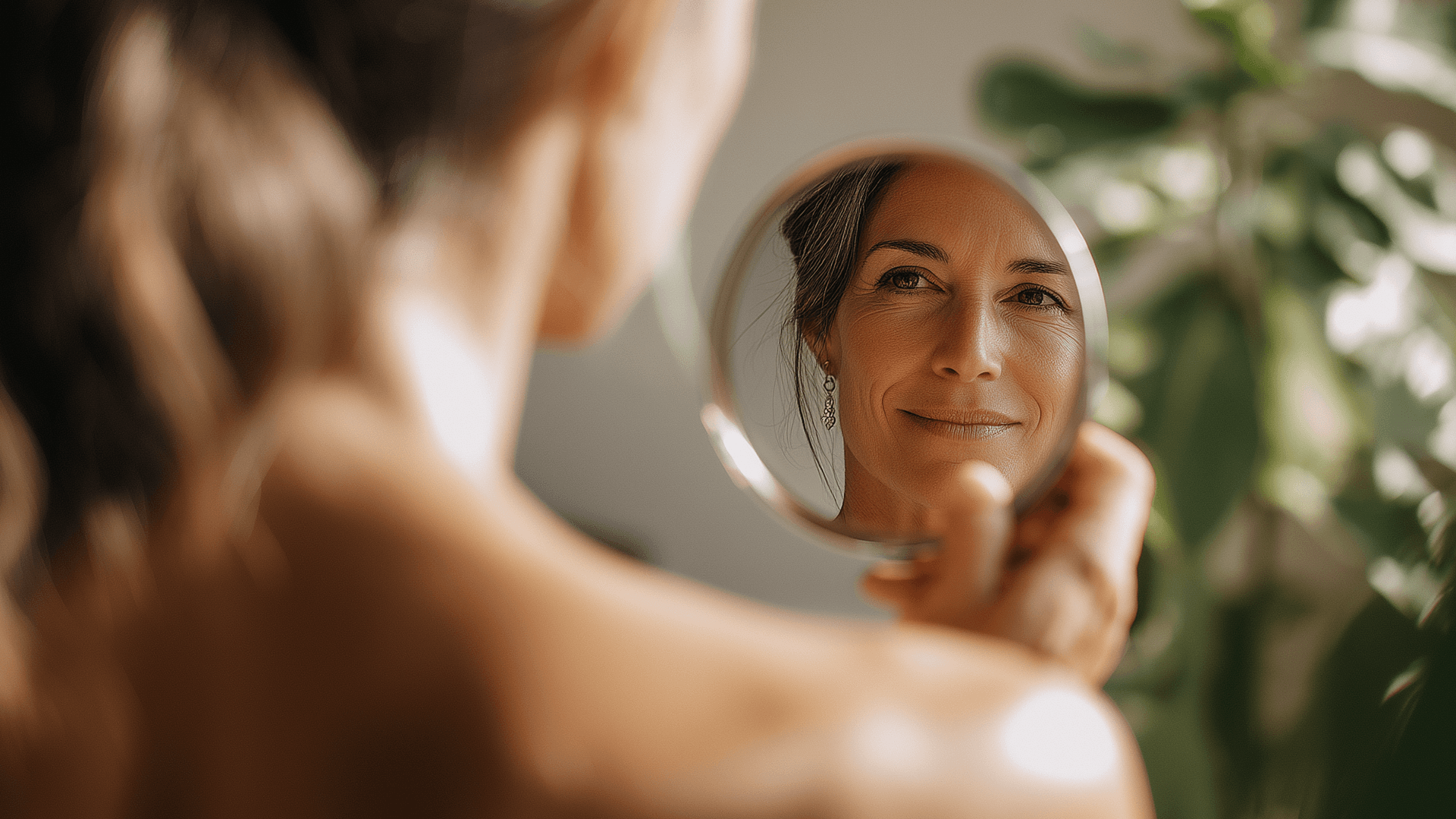 Mujer entrenando en espacio natural